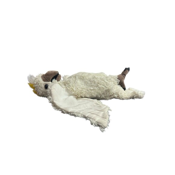 Rare Folkmanis Cockatoo Parrot Puppet White Yellow HTF - Picture 13 of 15